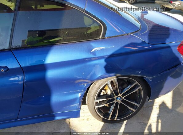 WBA4Z5C0XL5R41184 2020 BMW 4 SERIES Blue Widok z przodu