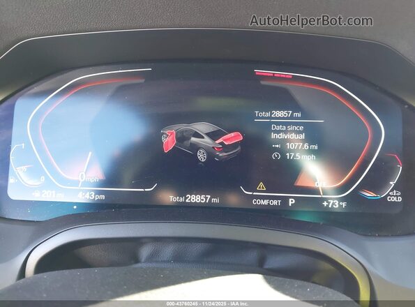 WBA53AP00NCJ68121 2022 BMW 4 SERIES Navy Widok tylnych siedzeń
