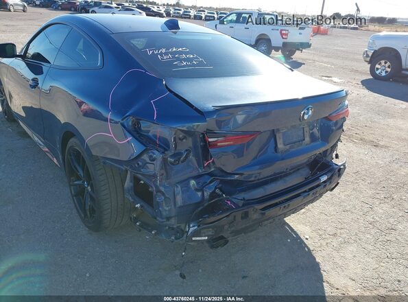 WBA53AP00NCJ68121 2022 BMW 4 SERIES Navy Widok z przodu