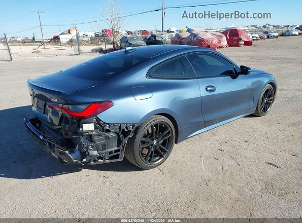 WBA53AP00NCJ68121 2022 BMW 4 SERIES Navy Tył prawy