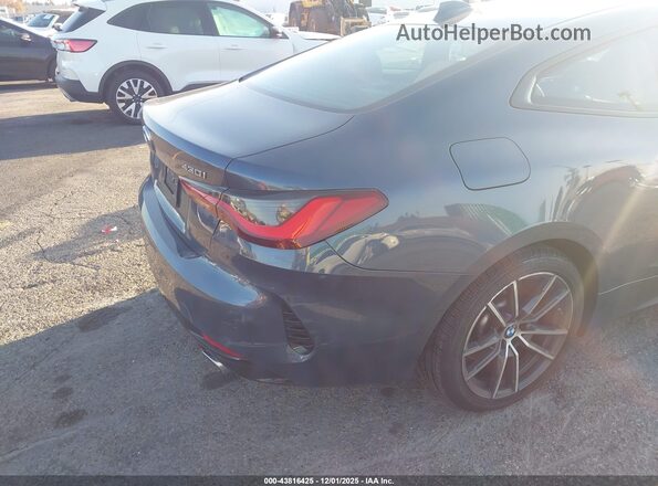 WBA53AP02NCK01667 2022 BMW 4 SERIES Blue Հետևի աջ