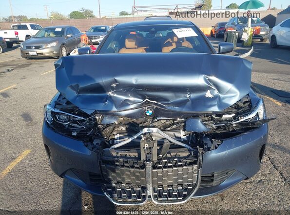 WBA53AP02NCK01667 2022 BMW 4 SERIES Blue Սարքավորումների վահանակի տեսք