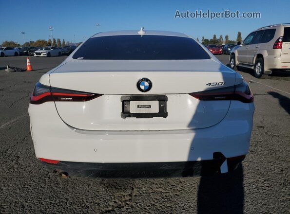 WBA53AP04MCF77207 2021 BMW 4 SERIES White Vista trasera
