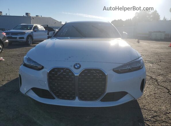 WBA53AP04MCF77207 2021 BMW 4 SERIES White Vista frontal
