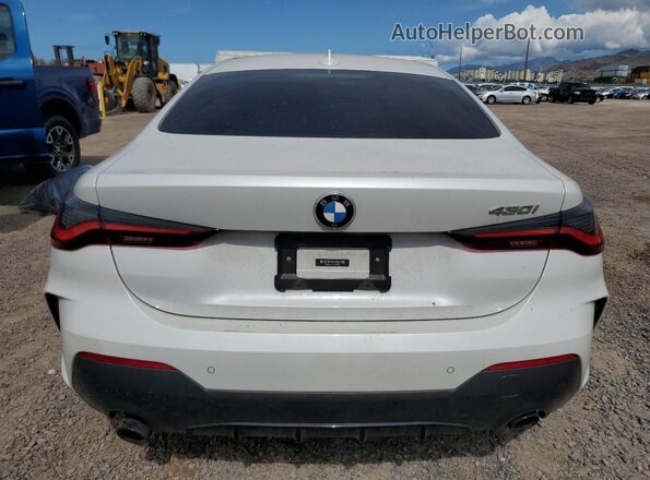 WBA53AP05MCG98473 2021 BMW 4 SERIES White Rear view