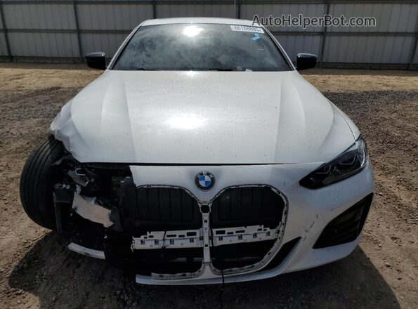 WBA53AP05MCG98473 2021 BMW 4 SERIES White Front view