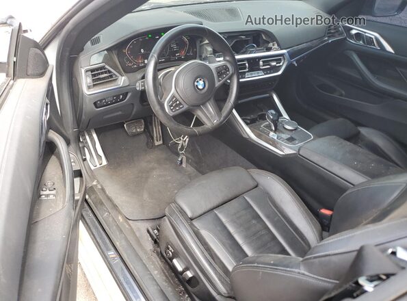 WBA53AP05MCG98473 2021 BMW 4 SERIES White Dashboard view