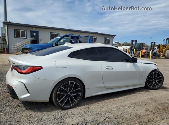 WBA53AP05MCG98473 2021 BMW 4 SERIES White Rear right