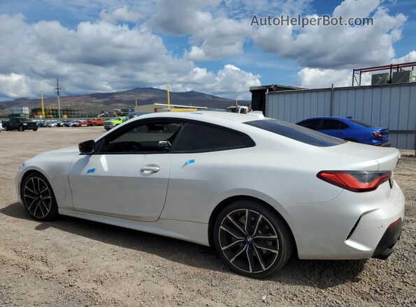 WBA53AP05MCG98473 2021 BMW 4 SERIES White Rear left