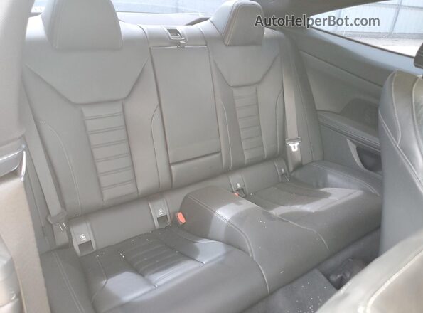 WBA53AP05MCG98473 2021 BMW 4 SERIES White Rear seats view