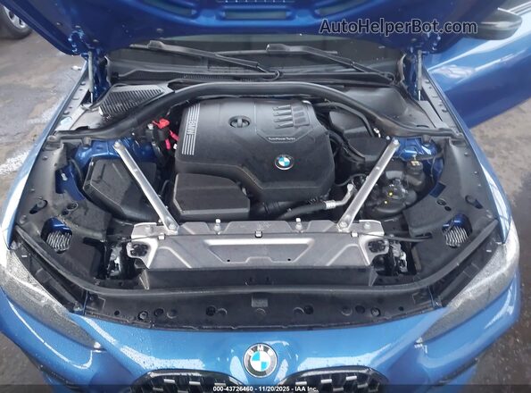 WBA53AP06NCJ60010 2022 BMW 4 SERIES Blue Widok z tyłu