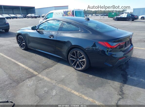 WBA53AP07MCF81896 2021 BMW 4 SERIES Black Հետևի ձախ
