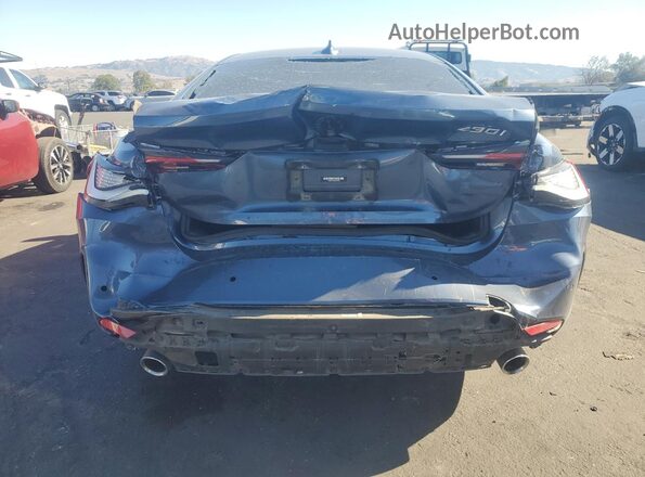 WBA53AP07NCK23955 2022 BMW 4 SERIES Blue Widok z tyłu