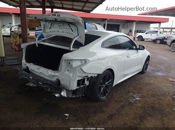 WBA53AP09NCJ58476 2022 BMW 4 SERIES White Հետևի աջ