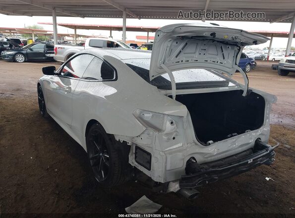 WBA53AP09NCJ58476 2022 BMW 4 SERIES White Հետևի ձախ