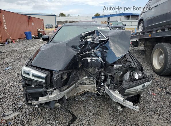 WBA53BH02MWX31445 2021 BMW 5 SERIES Black Widok z przodu