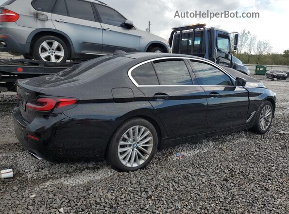 WBA53BH02MWX31445 2021 BMW 5 SERIES Black Tył prawy