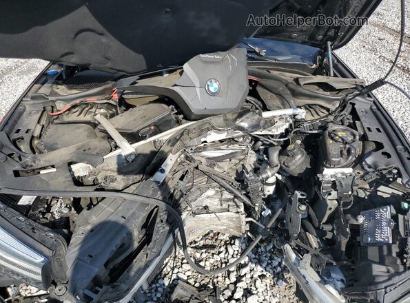 WBA53BH02MWX31445 2021 BMW 5 SERIES Black Widok wnętrza z tyłu
