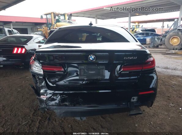 WBA53BH03MCF80958 2021 BMW 5 SERIES Black 