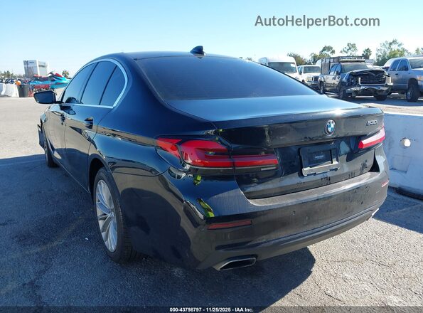 WBA53BH04MWW96889 2021 BMW 5 SERIES Black Rear left