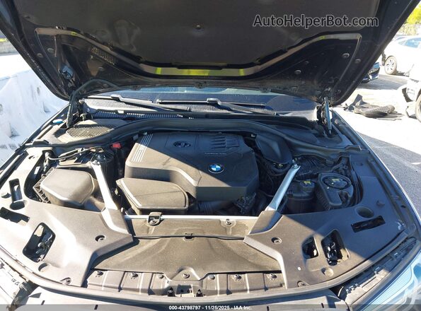WBA53BH04MWW96889 2021 BMW 5 SERIES Black Rear view