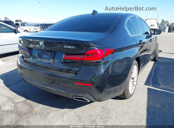WBA53BH04MWW96889 2021 BMW 5 SERIES Black Rear right