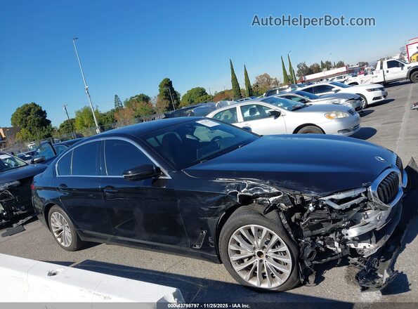 WBA53BH04MWW96889 2021 BMW 5 SERIES Black Rear interior view