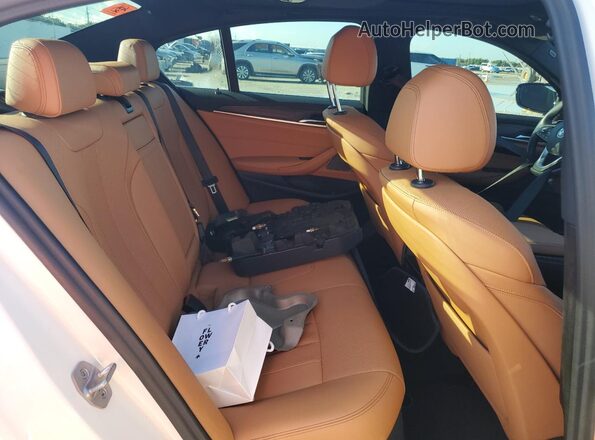 WBA53BH05PWY19166 2023 BMW 5 SERIES Белый Вид задних сидений