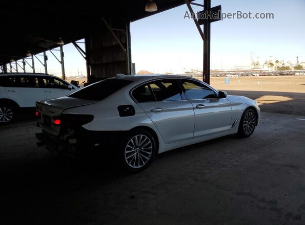 WBA53BH07MCF35926 2021 BMW 5 SERIES White Tył prawy