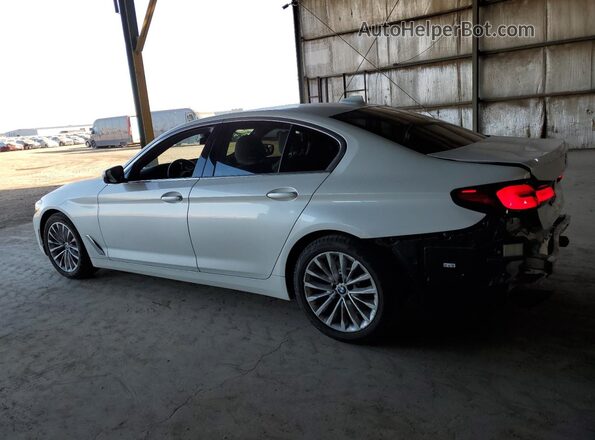 WBA53BH07MCF35926 2021 BMW 5 SERIES White Tył lewy