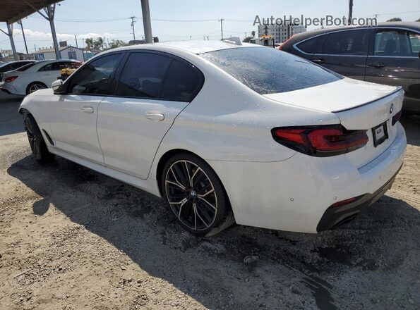 WBA53BH07PWY02269 2023 BMW 5 SERIES White უკანა მარცხენა