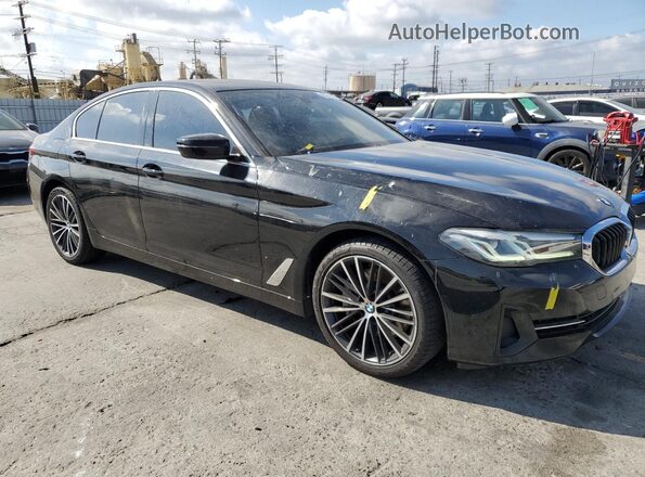 WBA53BH09PCN08969 2023 BMW 5 SERIES Black Przód prawy