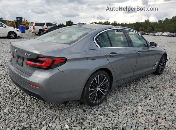 WBA53BH09PWX96510 2023 BMW 5 SERIES Gray Tył prawy