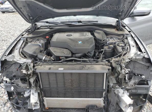 WBA53BH09PWX96510 2023 BMW 5 SERIES Gray Widok wnętrza z tyłu