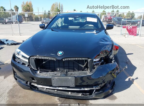 WBA53BH0XMCF31014 2021 BMW 5 SERIES Black ხელსაწყოთა პანელის ხედი