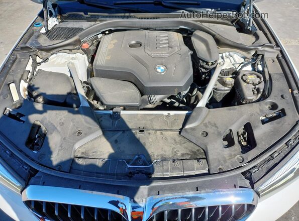WBA53BH0XMCG50701 2021 BMW 5 SERIES White Rear interior view