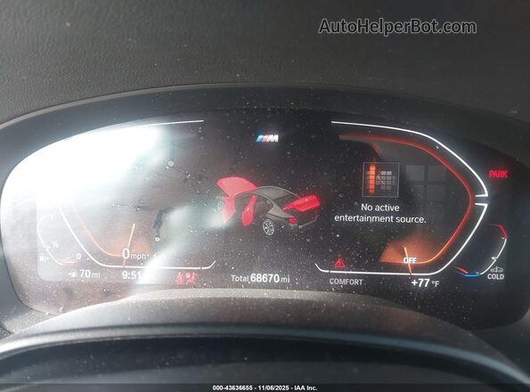 WBA53BJ01MCF51968 2021 BMW 5 SERIES Gray Vista de los asientos traseros