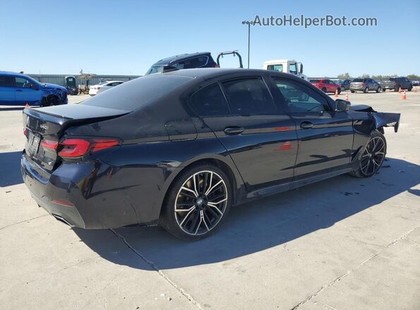 WBA53BJ01NWX51083 2022 BMW 5 SERIES Blue უკანა მარჯვენა