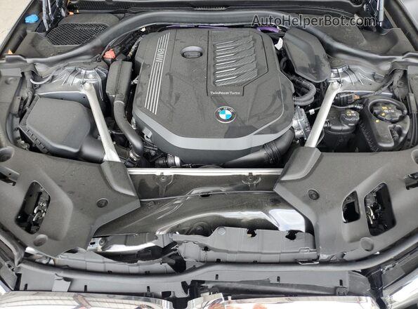 WBA53BJ03PWY21055 2023 BMW 5 SERIES Gray Engine compartment view