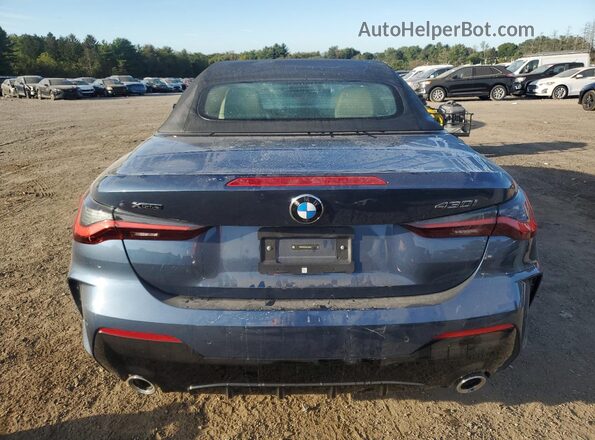 WBA53DB04SCU22627 2025 BMW 4 SERIES Blue Vista trasera
