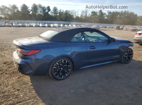 WBA53DB04SCU22627 2025 BMW 4 SERIES Blue Trasero derecho