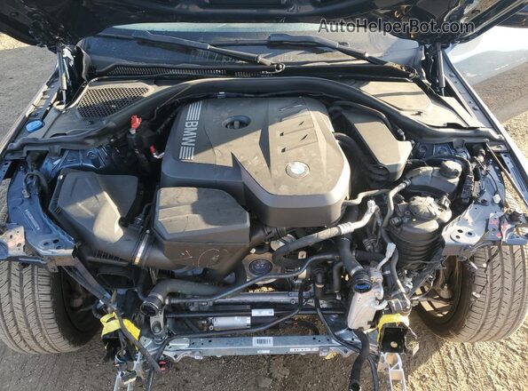 WBA53DB04SCU22627 2025 BMW 4 SERIES Blue Vista interior trasera