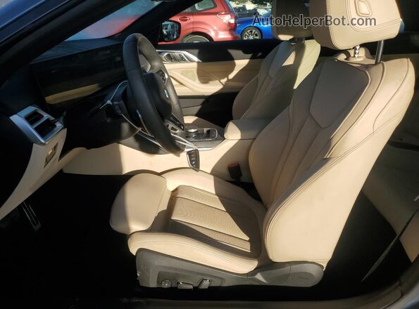 WBA53DB04SCU22627 2025 BMW 4 SERIES Blue Vista interior delantera