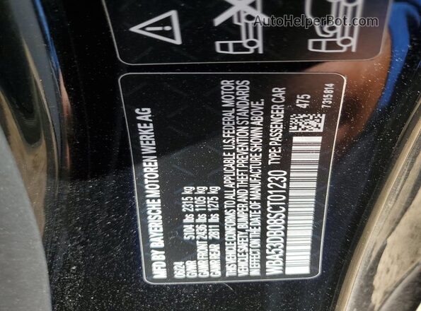 WBA53DB08SCT01230 2025 BMW 7 SERIES Black 