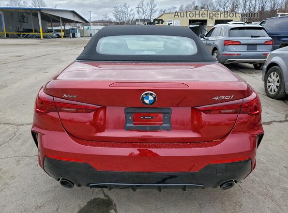 WBA53DB0XTCV52283 2026 BMW 4 SERIES Red უკანა ხედი