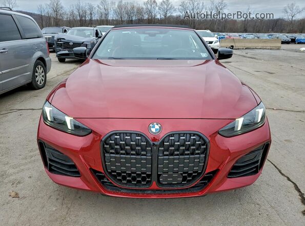 WBA53DB0XTCV52283 2026 BMW 4 SERIES Red წინა ხედი