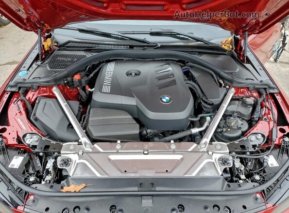 WBA53DB0XTCV52283 2026 BMW 4 SERIES Red უკანა სალონის ხედი