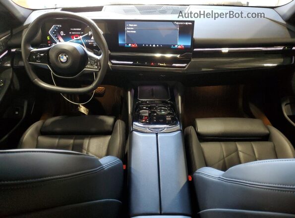 WBA53FJ00RCP18560 2024 BMW 5 SERIES White Dashboard view
