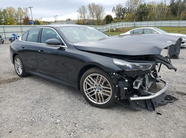 WBA53FJ09RCP92771 2024 BMW 5 SERIES Black წინა მარჯვენა