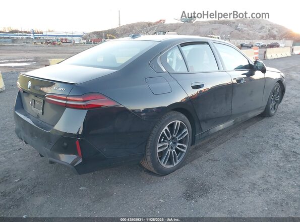 WBA53FJ0XRCT06288 2024 BMW 5 SERIES Black Հետևի աջ